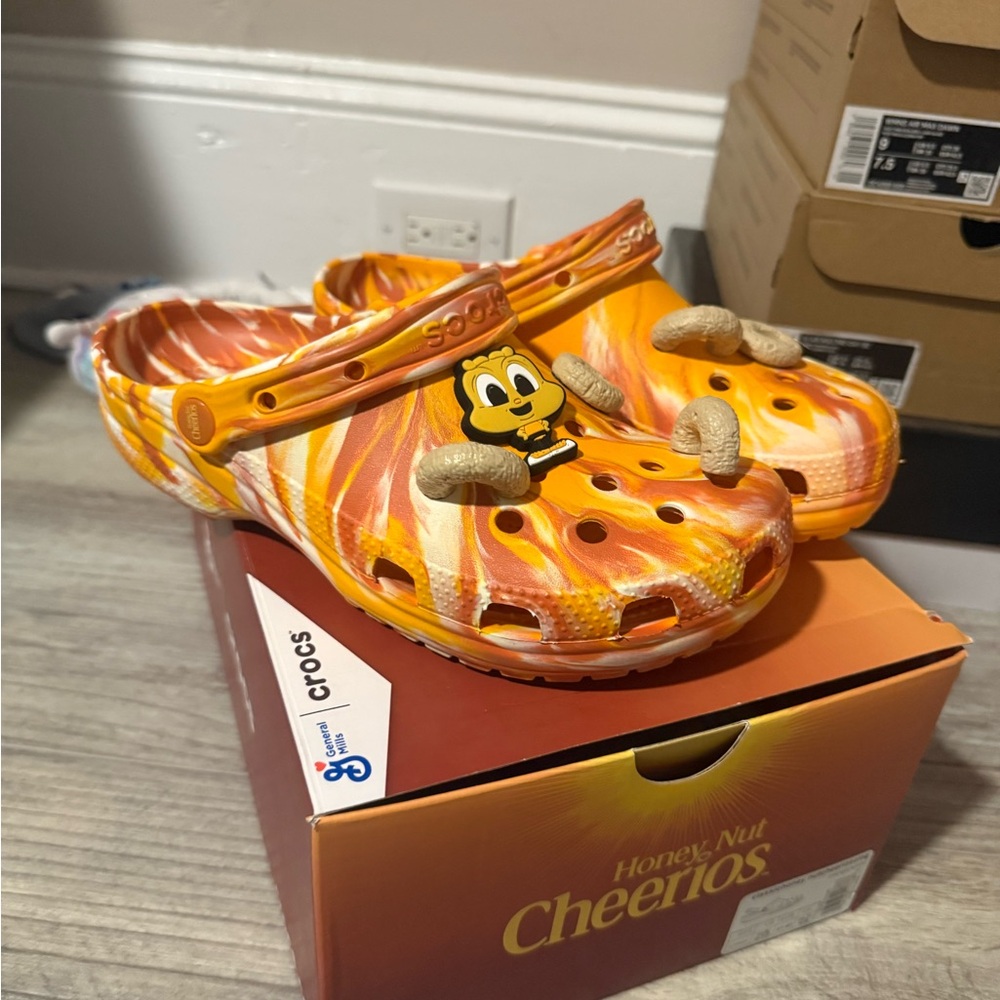 CROCS Honey Nut Cheerios Clogs